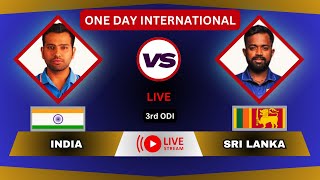 🔴 Live India vs Sri Lanka 🔥 IND vs SL 3rd ODI 🔥 IND vs SL 2024 🔥 Sri Lanka vs India 🔥 [upl. by Mello105]