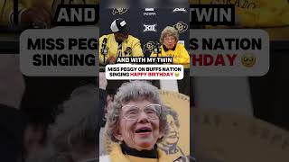 Miss Peggy on Buffs Nation Singing her Happy Birthday 🥹 [upl. by Annait]