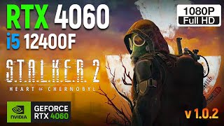 STALKER 2  RTX 4060  i5 12400F  Native  DLSS  FG  1080p [upl. by Able289]