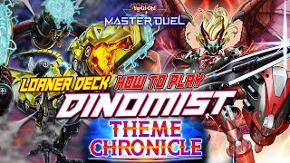 MASTER DUEL  LOANER DECK THEME CHRONICLE HOW TO PLAY  COMBO DINOMIST LOANER DECK EVENT [upl. by Adliwa]