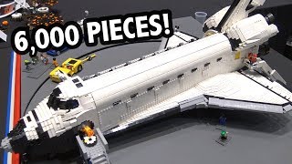 LEGO Space Shuttle Endeavour Mission Scene  BrickCan 2019 [upl. by Anton]