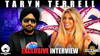 Taryn Terrell Interview  NWA Alwayz Ready PPV  The Wrassingh Show [upl. by Udell]