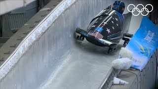 Bobsleigh Beijing 2022  Womens Monobob Heats 3amp4 highlights [upl. by Brew]