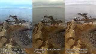 GoPro Hero 3 Black vs GoPro Hero 2 vs Sony Action Cam  Long Comparison in Gloomy Weather [upl. by Sudderth]