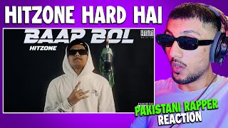 Pakistani Rapper Reacts to HITZONE  BAAP BOL  Bantai Records [upl. by Iblehs391]