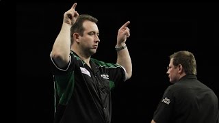 RECORDBREAKING NINEDARTER  Brendan Dolan v James Wade DoubleStart [upl. by Ecnar899]