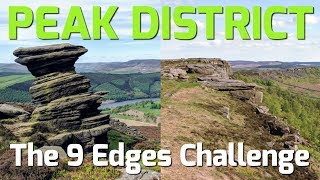 Peak District Walk  The 9 Edges Challenge [upl. by Eirahcaz685]