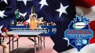 2017 SuperMicro US National Table Tennis Championships  Mens Doubles Final Highlights [upl. by Eixirt]