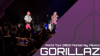 Gorillaz World Tour 2022  Monterrey Arena Citibanamex [upl. by Ydiarf915]