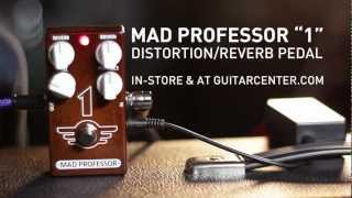 Mad Professor quot1quot ReverbDistortion Pedal Demo [upl. by Emarej]