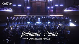 Polumnia Omnia Performance Version  Sumeru Vol 2 OST Album Promotional MV  Genshin Impact [upl. by Torrance]