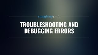 Troubleshooting and debugging errors  PHP [upl. by Aynotel]