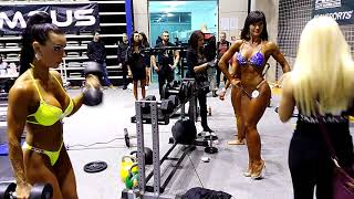 IFBB BIKINI FITNESS BACKSTAGE  maximumopen Medvode Samantha Pinna [upl. by Notnarb160]