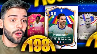 🔥 É RECORDE COM O FUT DRAFT 198 NO MELHOR FIFA DA HISTÓRIA 🔥 [upl. by Sedinoel]