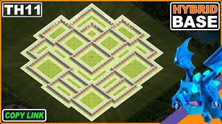 NEW TH11 base Design 2024 with COPY LINK  Clash of Clans [upl. by Nivan325]