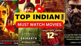 Top best Indian Movies 2024 best movies 2024Top Indian high rated IMDb 2024 movies in Hindi [upl. by Arihsan368]