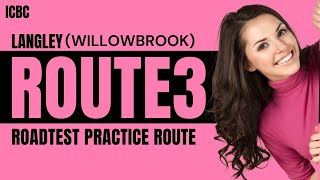 ICBC Langley Willowbrook Road Test Aced It Practice Route Parking amp Tips Part 3 [upl. by Ansev]