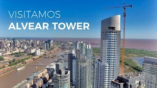 Visitamos Alvear Tower La torre más alta de Argentina [upl. by Kinchen]