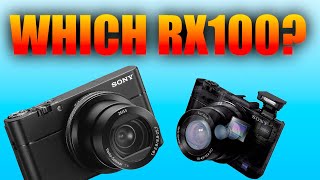 All Sony RX100 Compact Cameras COMPARED [upl. by Aduh]