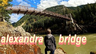 Exploring Alexandra Bridge Fraser Canyon BC Provincial Park Cariboo Wagon Road [upl. by Bradney865]