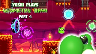 Yoshi plays  GEOMETRY DASH  part 4 [upl. by Ruthanne]