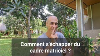 séchapper du cadre matriciel [upl. by Aleil]