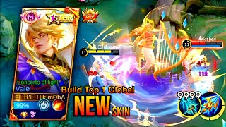 Vale Gameplay  Build Top 1 Global Vale🔥 Vale New Starlight Skin🔥mobilelegends mlbb  MLBB [upl. by Camellia]