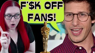 Andy Samberg Makes Up Things To Slam Fans Over  New Oscars Token Diversity Rules [upl. by Anaes194]