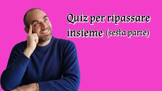 Quiz 6 di ripasso per il concorso docenti ter scuola straordinario pedagogia psicologia [upl. by Atirb]