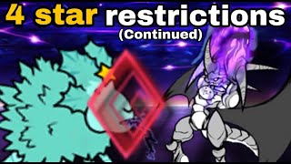 Can you beat battle cats on 4STAR RESTRICTIONS COTC2 [upl. by Teresina]