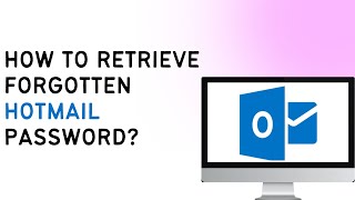 How To Reset Or Retrieve Forgotten Hotmail Password [upl. by Anitsirhk]