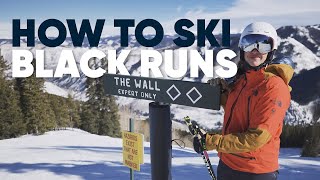 How to Ski Black Runs [upl. by Everara]