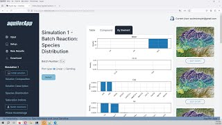 Simulation of water evaporation with Phreeqc and Aquifer App  Tutorial [upl. by Nelubez]