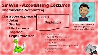 Lecture 04 Depletion of Wasting Assets Property Plant and Equipment Intermediate Accounting [upl. by Xer]