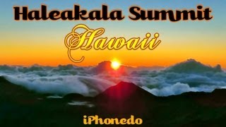 Haleakala Summit  Maui Hawaii  iPod Touch 5G Video Quality Test [upl. by Fedora]