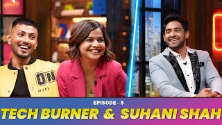 TECH BURNER amp SUHANI SHAH ON THUGESH SHOW  S01E05 TechBurner SuhaniShah [upl. by Nnayelhsa753]