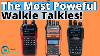 The Most Powerful Walkie Talkies In 2024 TOP 3 [upl. by Mccandless424]