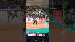 Halkbank Vs Sir Sicoma Momini Perugia a takımına yenildi 😭 [upl. by Magan]