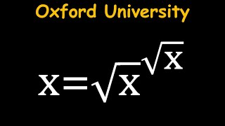 Can you Solve Oxford University Admission Interview Question [upl. by Jeff207]