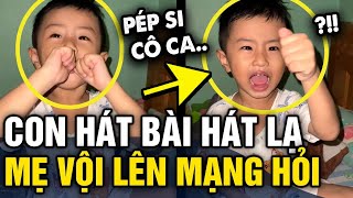 Thấy con đi học về hát BÀI HÁT KỲ LẠ người mẹ đăng lên mạng hỏi mới THỞ PHÀO  Tin 3 Phút [upl. by Friedrich]