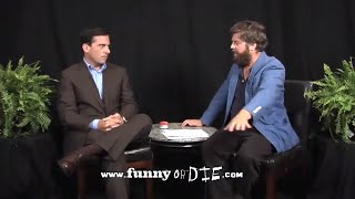 Steve Carell en Between Two Ferns con Zach Galifianakis SUBTITULO EN ESPAÑOL [upl. by Ollayos]