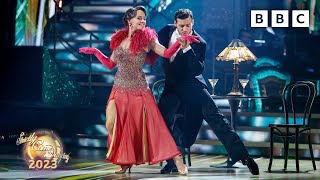 Ellie amp Vito American Smooth to Aint That A Kick In The Head by Robbie Williams ✨ BBC Strictly 2023 [upl. by Raimes]