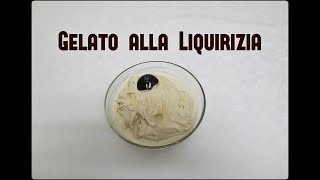 Gelato alla Liquirizia con gelatiera [upl. by Terris249]