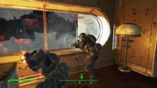 Fallout 4 Minutemen Commandos raid the Institute Spoilers [upl. by Oiredised]