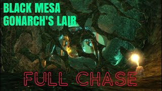 Black Mesa  Gonarchs Lair Spider Boss Full Chase [upl. by Docilu]