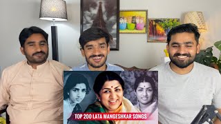 Top 200 Lata Mangeshkar Songs  Random Ranking  SangeetVerse  PAKISTANI REACTION [upl. by Cruce]