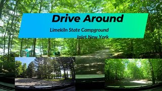 Limekiln State Campground Inlet NY Site 49 Drive Around Campground amp Town AFT 2024🔥🆙 vanlife [upl. by Akinehc]