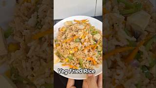 High Protein Vegetarian Fried Rice shorts youtubeshorts [upl. by Riccardo]