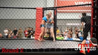 Sprawl amp Brawl 3 Slap Happy MMA Nekah Dmitryeva 2015 [upl. by Lilaj]