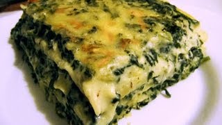 How to make Spinach Lasagne easy recipe [upl. by Bliss]